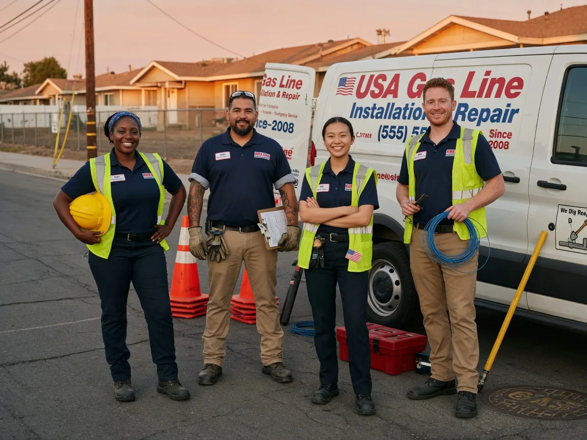 Gas Line Installation company in Lorton, NE
